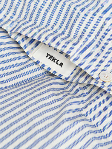 Tekla - Percale Duvet Cover in Skagen Stripes