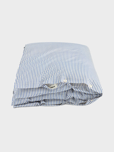 Tekla - Percale Duvet Cover in Skagen Stripes
