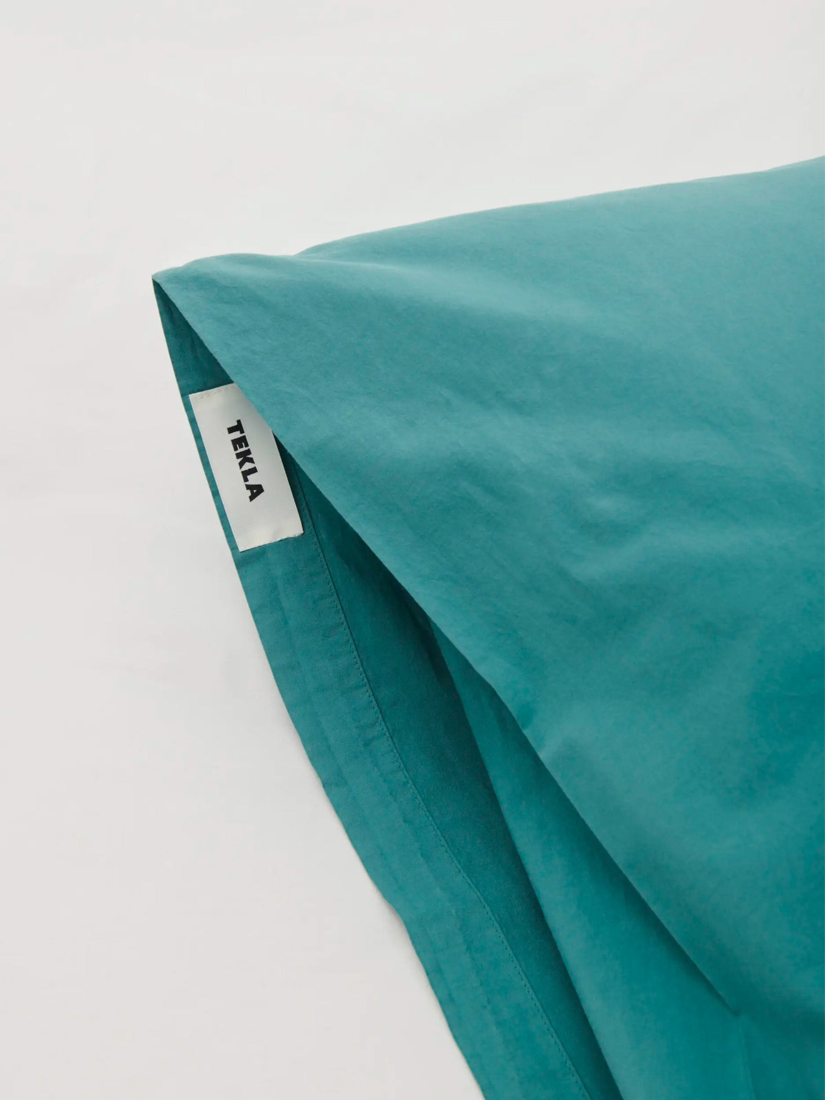 Percale Pillow Sham in Vintage Green