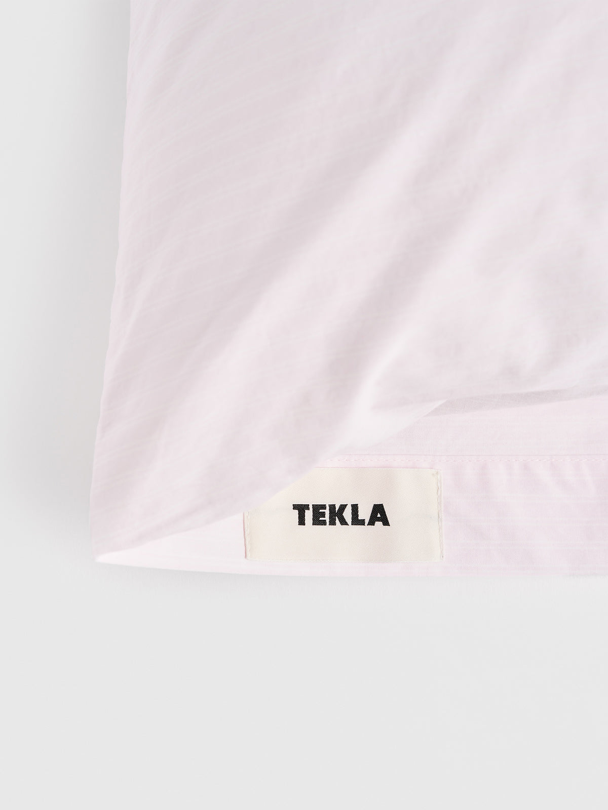 Percale Pillow Sham in Pastel Stripes