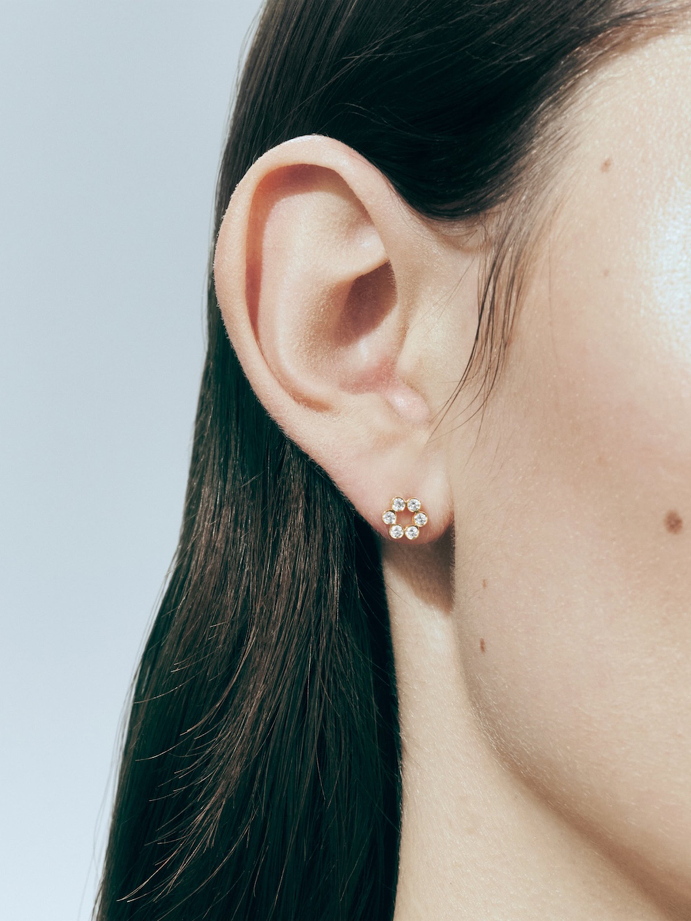 Sophie Bille Brahe - Petite Luna Diamant Earring