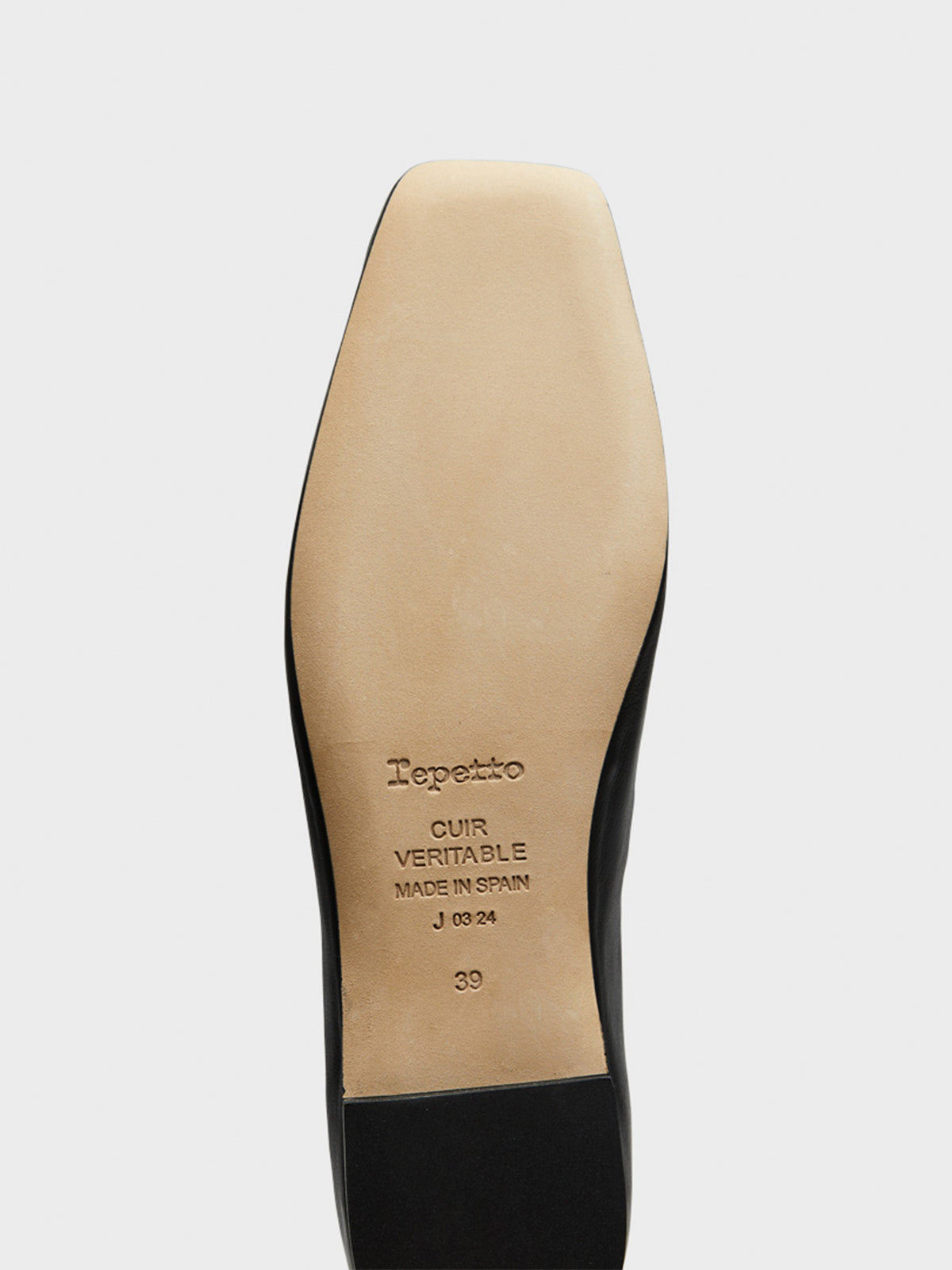 Repetto Lisbeth Ballerinas in Black – Stoy - Main Image