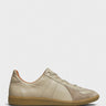 Reproduction of Found - 1700L German Military Sneakers in Beige Khaki