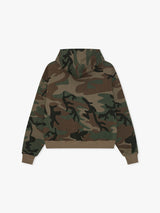 Calm. - Rhinestone Hoodie in Camo