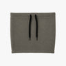 Rier - Natural Fleece Neck Warmer in Zinc