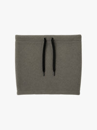 Rier - Natural Fleece Neck Warmer in Zinc