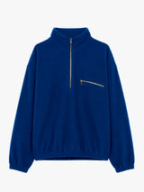 Rier - Natural Fleece in Indigo