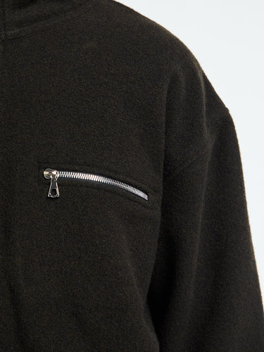 Rier - Polar Fleece in Tourbe Fleece