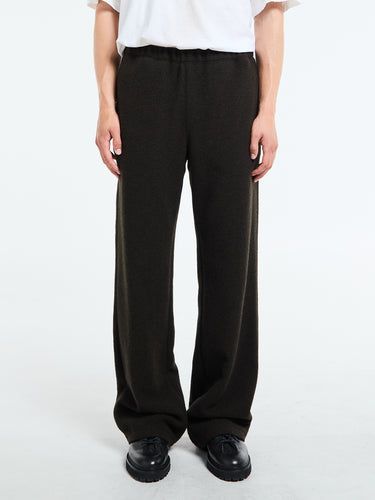 Rier - Fleece Trousers in Tourbe Fleece