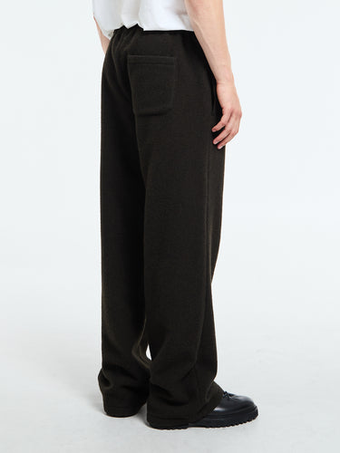 Rier - Fleece Trousers in Tourbe Fleece