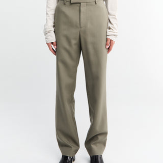 Rier - Fitted Trousers in Camoscio