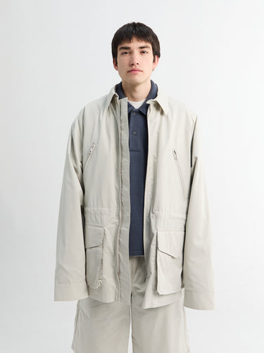 Field Jacket in Light Grey Suit