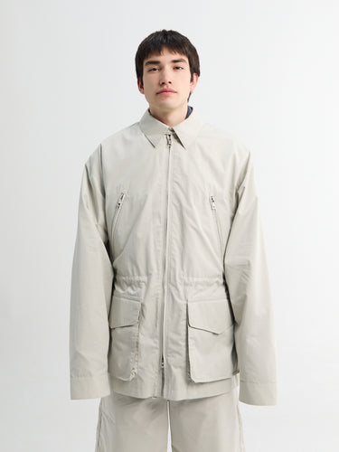 Field Jacket in Light Grey Suit