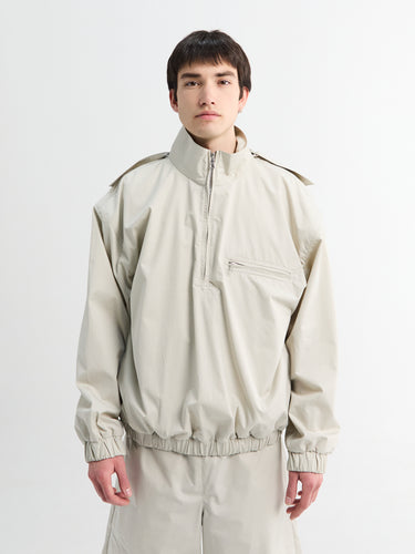 Windbreaker in Light Grey Suit
