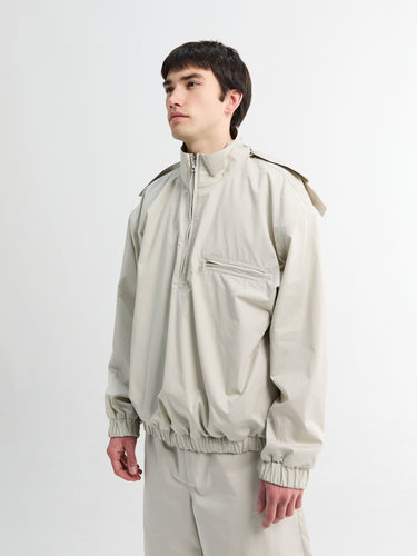 Windbreaker in Light Grey Suit