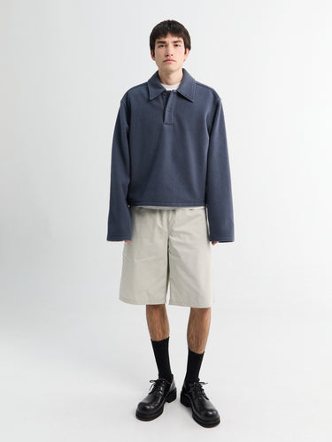 Shorts in Light Grey Suit