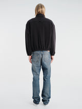 Rier - Natural Fleece in Charbon