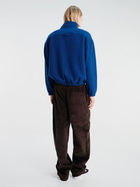 Rier - Natural Fleece in Indigo