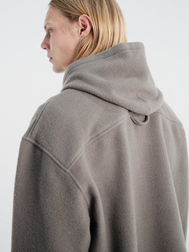 Rier - Natural Fleece in Zinc
