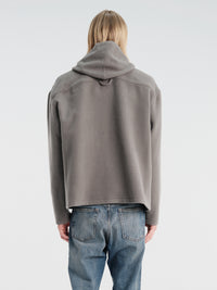 Rier - Natural Fleece in Zinc