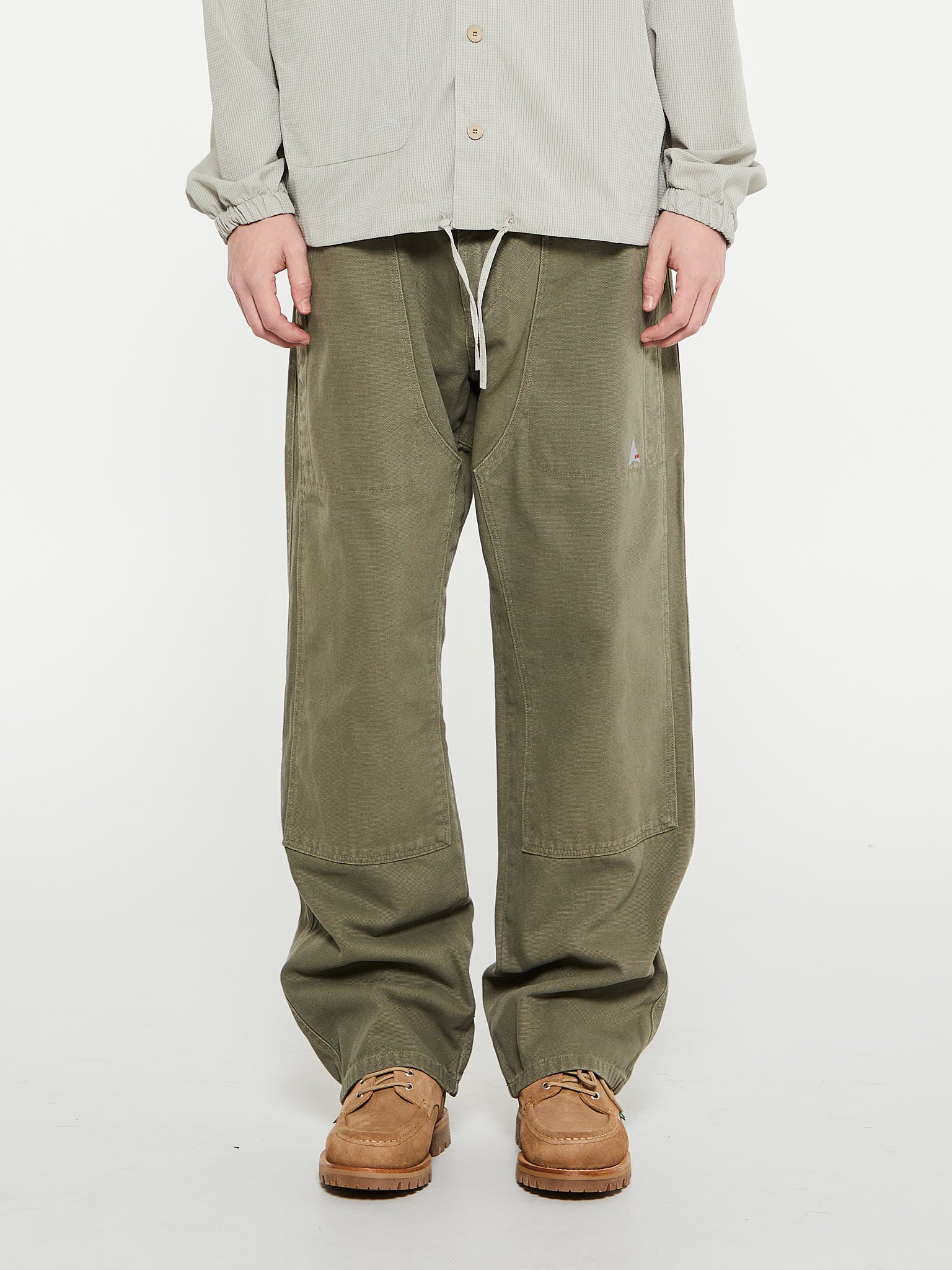 ROA - Canvas Trousers in Green