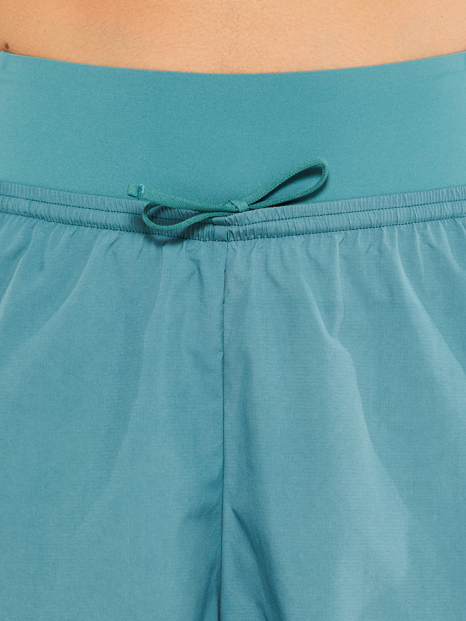 Rytme - High Sun Split Shorts in Ocean Green