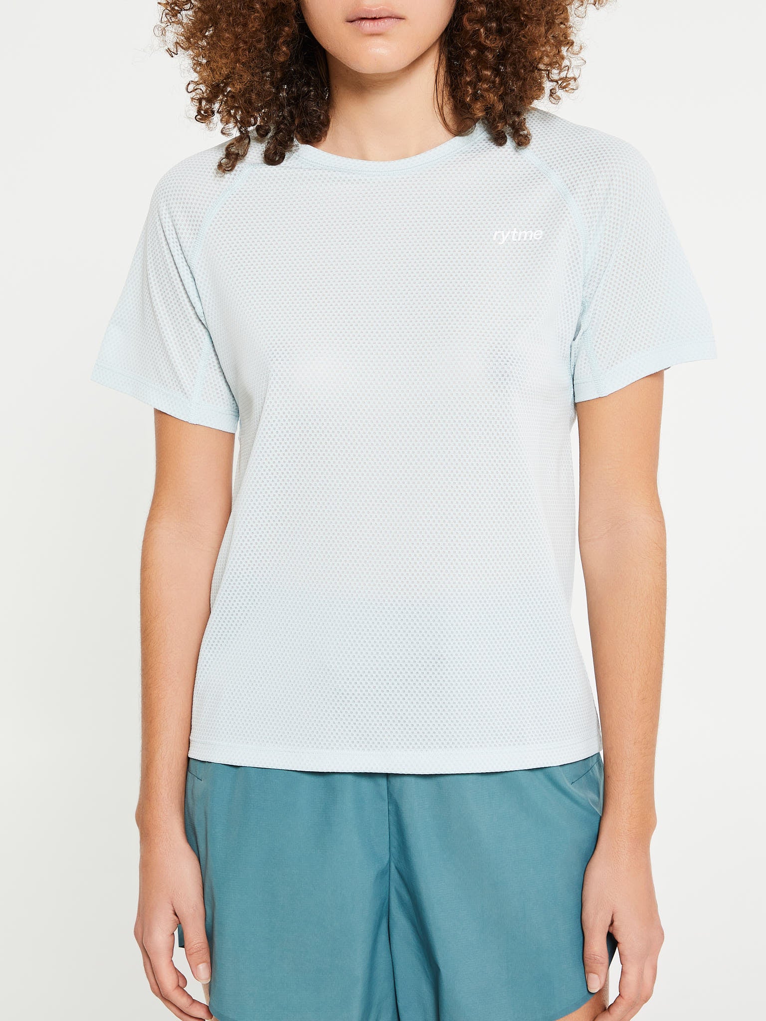 Rytme - Tech T-Shirt in Mist Grey