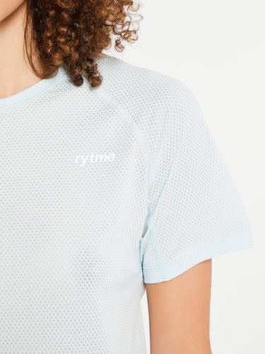 Rytme - Tech T-Shirt in Mist Grey