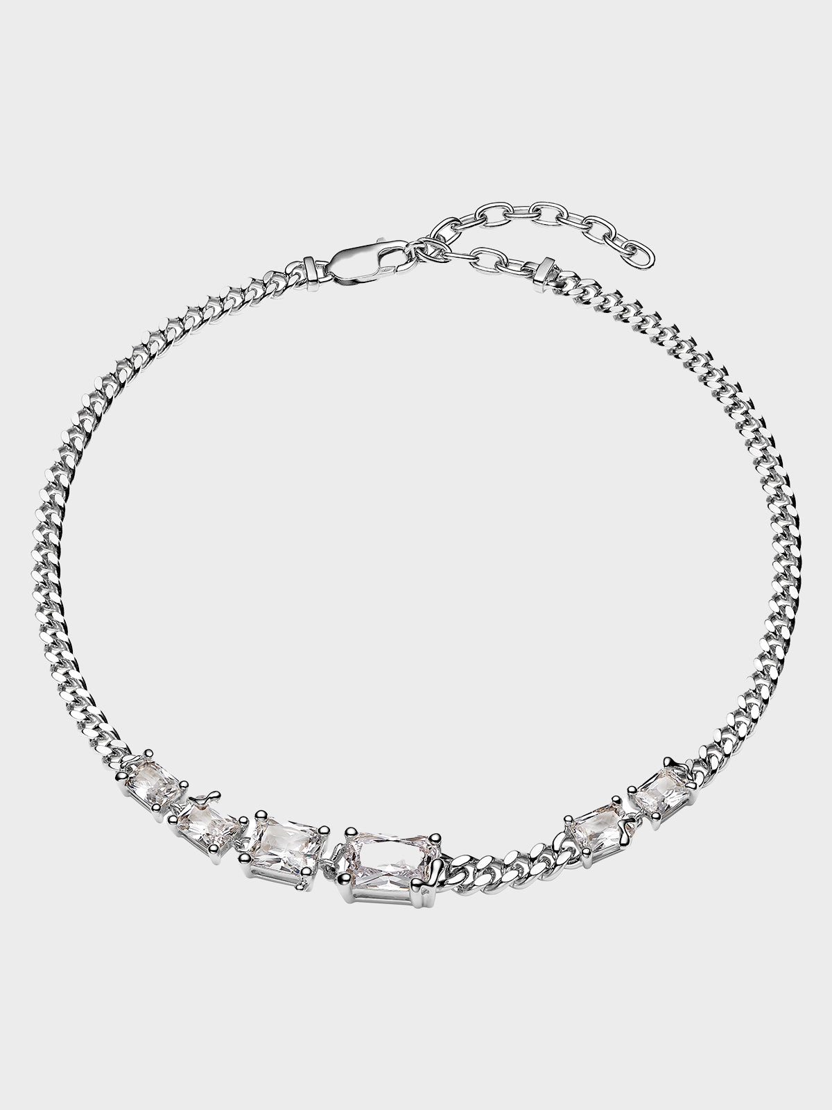 Maria Black - Roppongi Chandelier Necklace in Silver