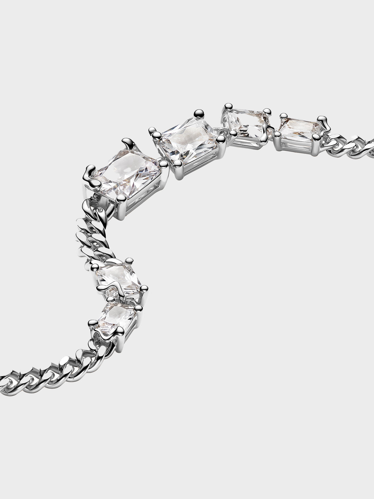 Maria Black - Roppongi Chandelier Necklace in Silver