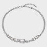 Maria Black - Roppongi Chandelier Necklace in Silver