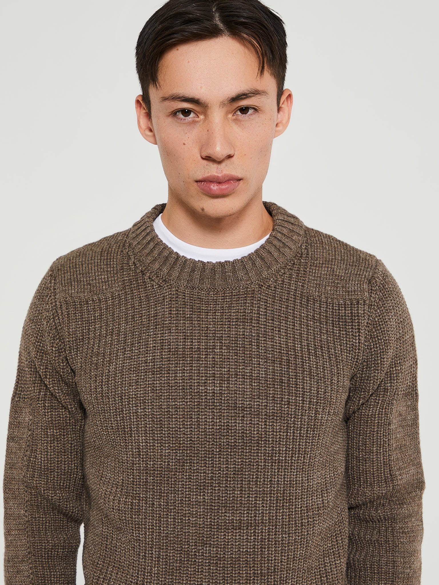 S.N.S. Herning - Rank III Crew Neck in Brown