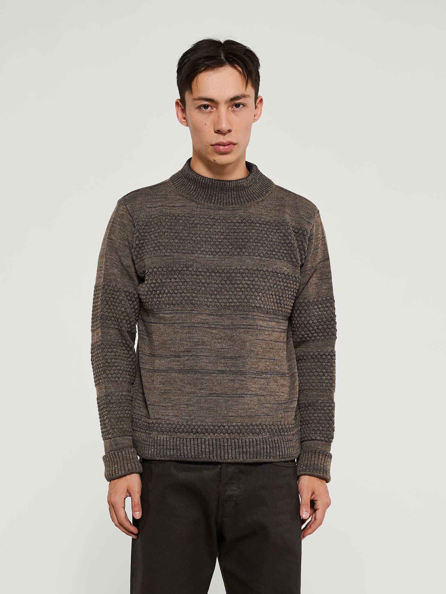 S.N.S. Herning - Fisherman II Sweater in Terra Brown