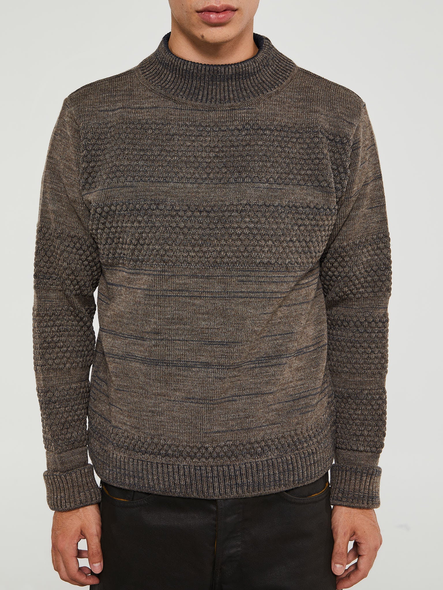 S.N.S. Herning - Fisherman II Sweater in Terra Brown