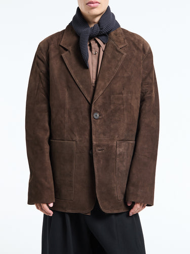 Studio Nicholson - Tiko Blazer in Espresso Brown