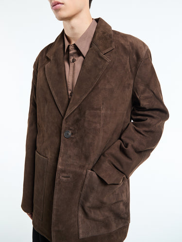 Studio Nicholson - Tiko Blazer in Espresso Brown