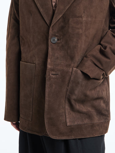 Studio Nicholson - Tiko Blazer in Espresso Brown