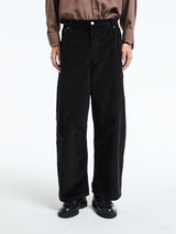 Studio Nicholson - Paolo Pants in Black Corduroy