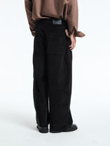 Studio Nicholson - Paolo Pants in Black Corduroy