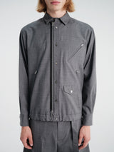 Sacai - Suiting Blouson in Gray
