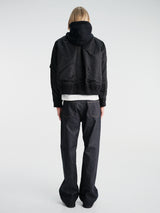 sacai - Sponge Sweat Hoodie in Black