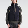 sacai - Sponge Sweat Hoodie in Navy×D and Khaki