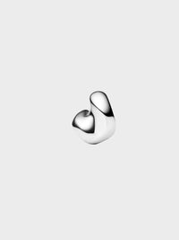 Maria Black - Saddle Earring Small in Silver