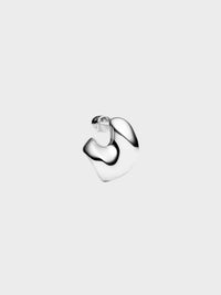 Maria Black - Saddle Earring Small in Silver