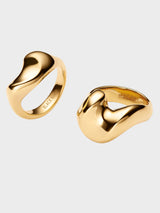Maria Black - Palomino Saddle Ring in Gold Plating