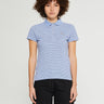 Saks Potts - Venus Polo Shirt in Blue Stripe