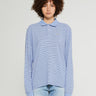 Saks Potts - Serena Polo Shirt in Blue Stripe