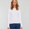 Saks Potts - Eloise Long Sleeve T-Shirt in White