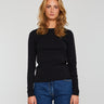 Saks Potts - Eloise Long Sleeve T-Shirt in Black