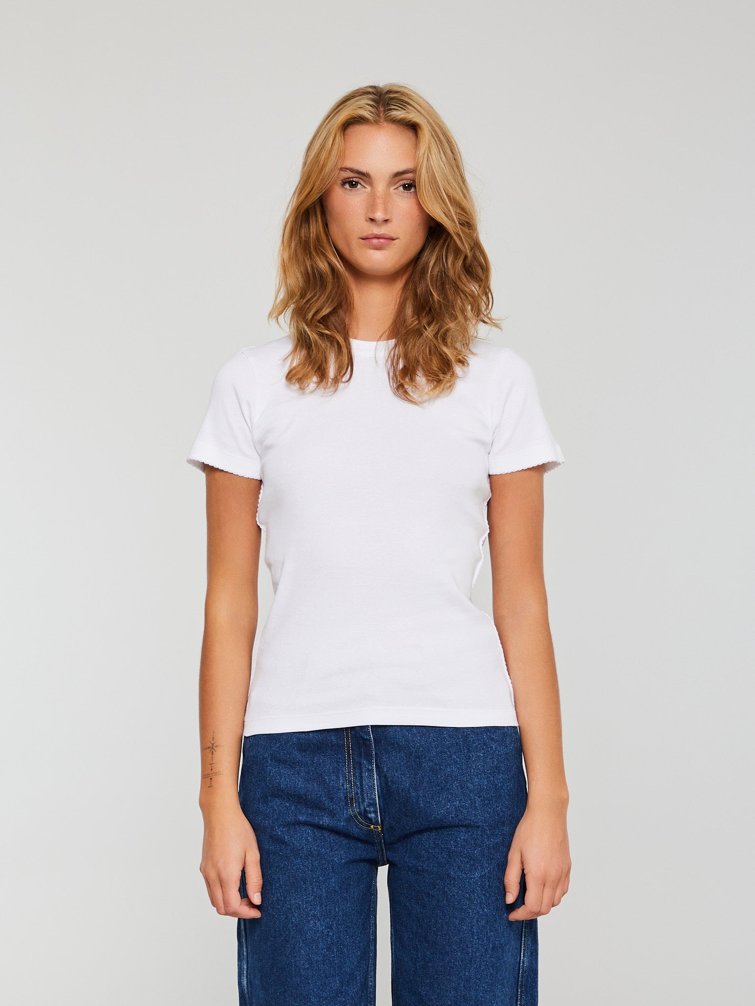 Saks Potts - Uma T-Shirt in White